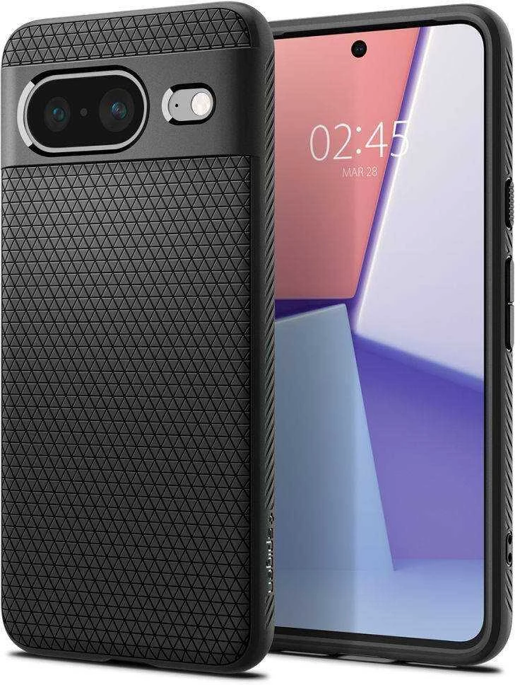 Spigen Liquid Air dėklas skirtas Google Pixel 8, spalva - Matte Black