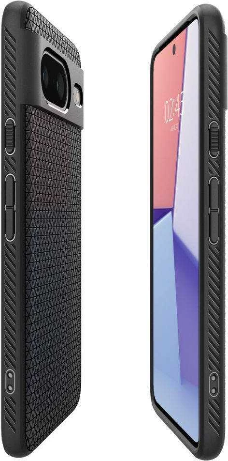 Spigen Liquid Air dėklas skirtas Google Pixel 8, spalva - Matte Black