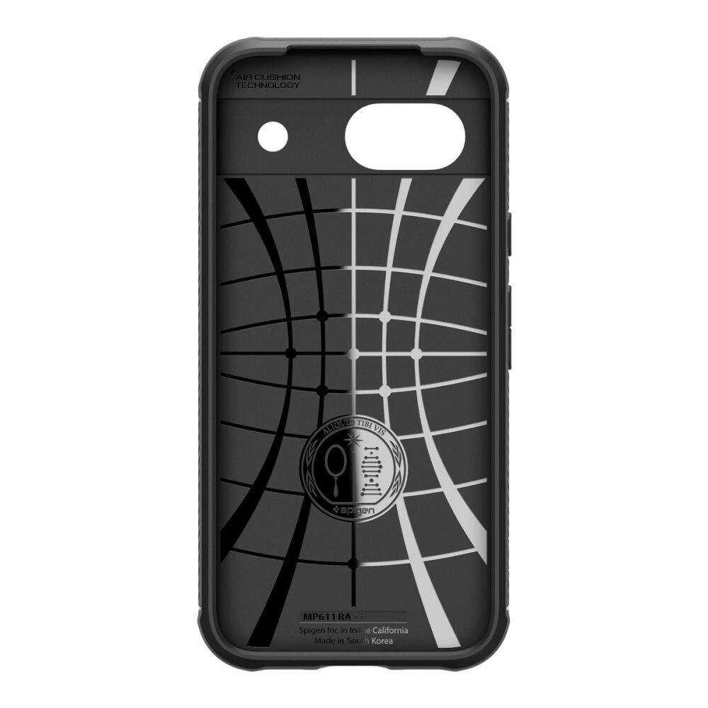 Spigen Rugged Armor – dėklas skirtas Google Pixel 8A Juodas