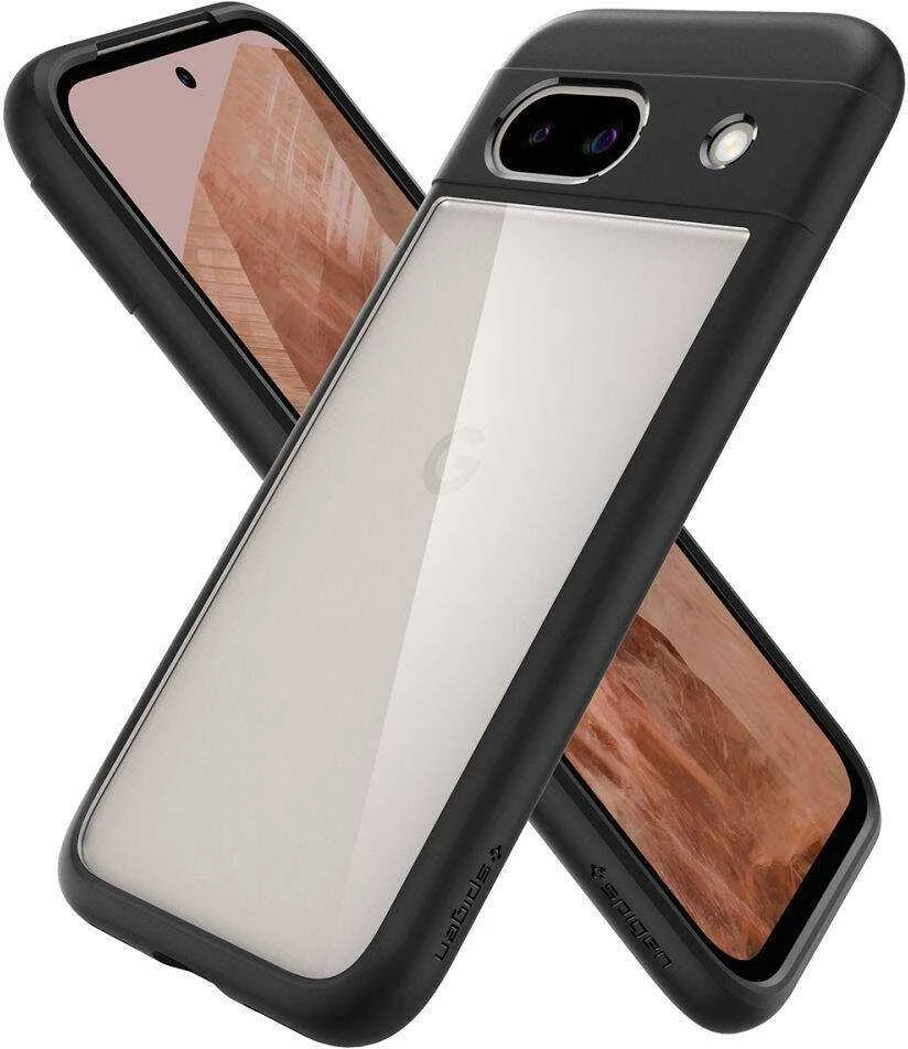 Spigen Ultra Hybrid dėklas skirtas Google Pixel 8a, spalva - Matte Black