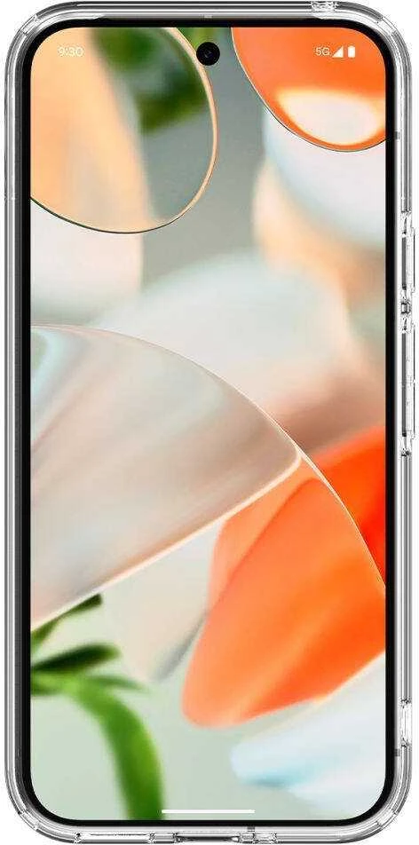 Google Pixel 9 / 9 Pro Spigen Ultra Hybrid Crystal Clear dėklas telefonui skaidrus