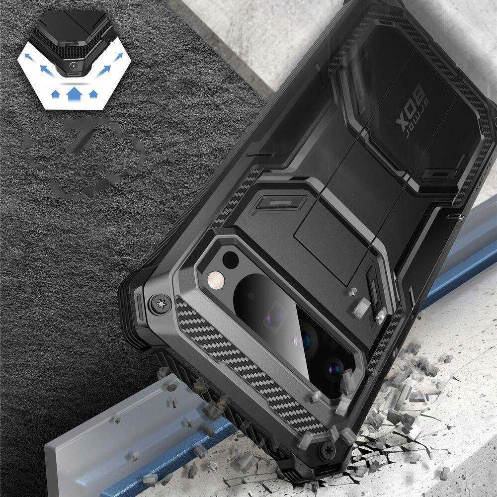 Dėklas Supcase IBLSN Armorbox Case for Google Pixel 9 Pro XL - Juodas