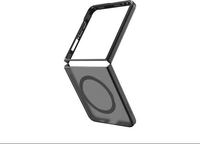 Dėklas Spigen FPF766PGBTW Capella Samsung Galaxy Flip7, Frost Juodas