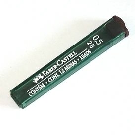 Grafitai Faber-Castell, 2B, 0,5mm, 12 vnt.