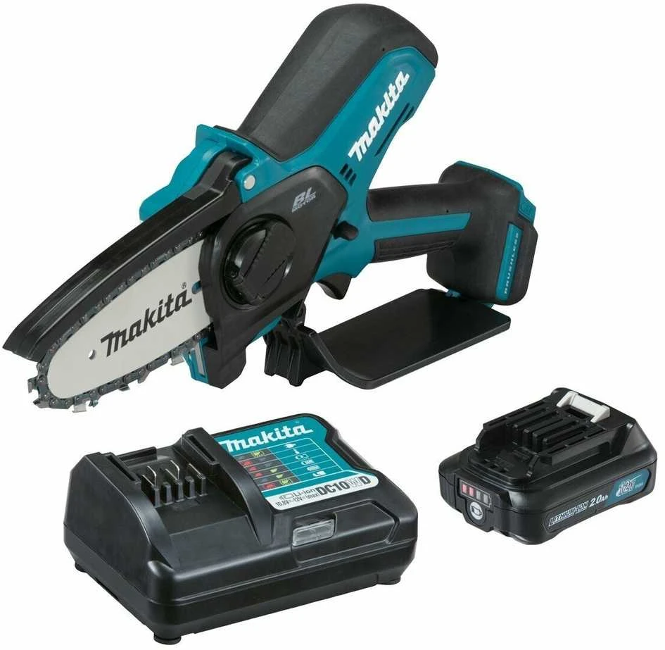 Makita Genėjimo pjūklas UC100DWA, 12V, 1x2.0Ah, 100mm, bešepetėlinis, automatinis tepimas