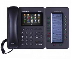 Grandstream Networks GXP2200EXT IP išplėtimo modulis Juoda 20 mygtukai