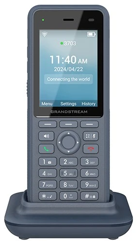 Grandstream Networks WP836 IP telefonas Mėlynas 3 linijos LCD „Wi-Fi“