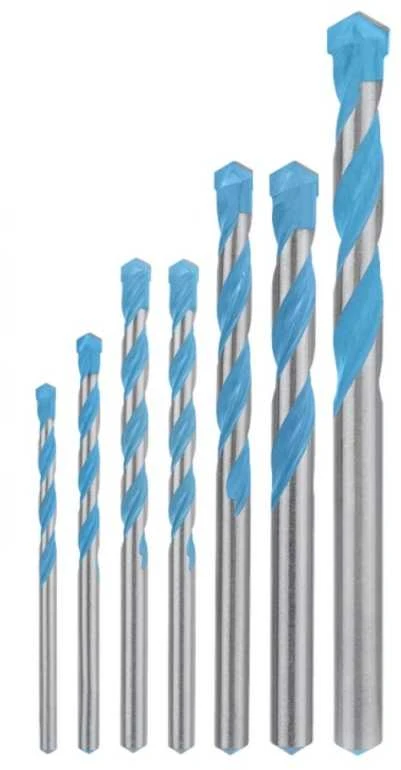 Bosch „EXPERT MultiConstruction CYL-9“ grąžtų rinkinys 4/5/6/6/8/10/12 mm, 7 vnt. (2608900647)