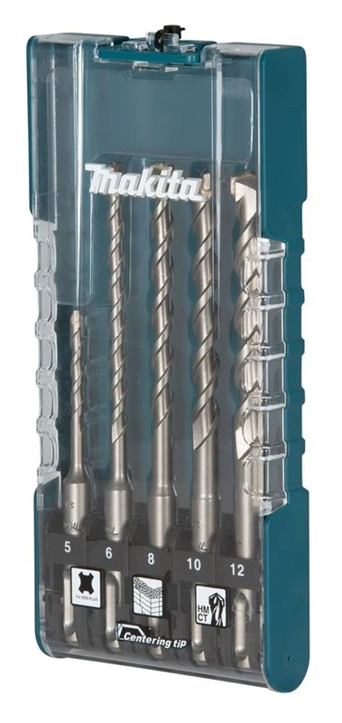 Grąžtas Betono grąžtų komplektas Makita, SDS-PLUS, 5 vnt.