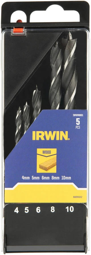 Grąžtas IRWIN grąžtai medienai, 8 vnt. rinkinys