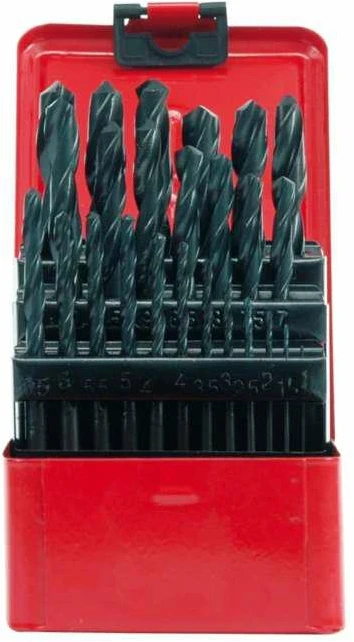 Grąžtas Sthor VOREL grąžtai METAL Juoda KPL.25szt. /1,0-13,0/ 22250