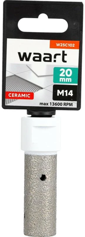 Grąžtas WAART DEIMANTINIS CILINDRINIS FREZA 20mm x M14