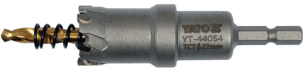 Yato Toya Sa Poland Skylių pjūklas / grąžtas metalui TCT | 22 mm (YT-44054)