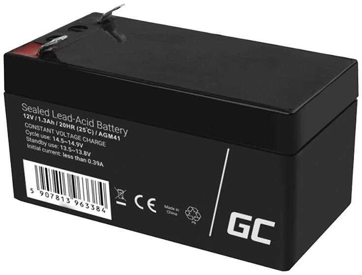 Green Cell Žalias Cell Žalias Cell AGM VRLA akumuliatorius 12V 1.3Ah