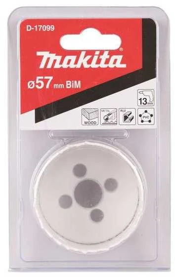 Makita HSS Bi-Metal grežimo karuna 57mm D-17099