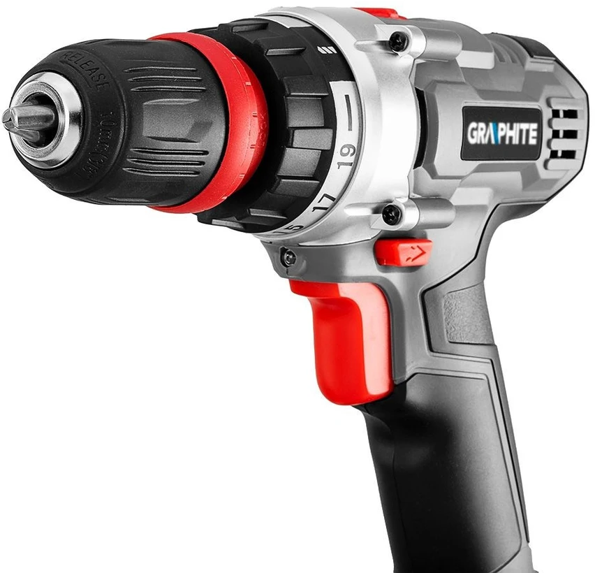 Akumuliatorinis suktuvas-gręžtuvas Graphite 58G022-AD; 18 V (be akumuliatoriaus ir pakrovėjo)