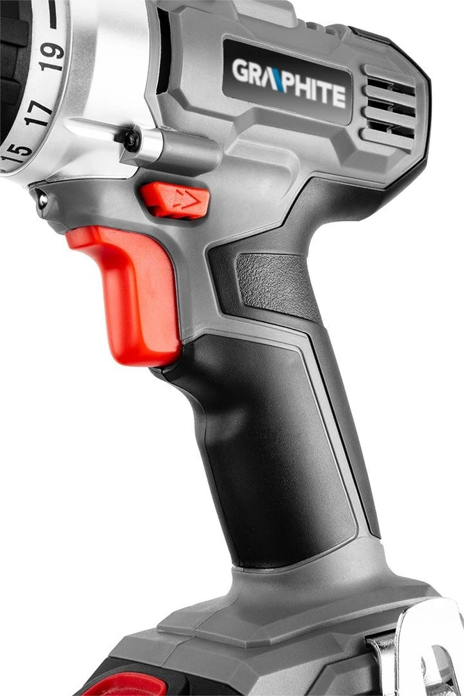 Akumuliatorinis suktuvas-gręžtuvas Graphite 58G022-AD; 18 V (be akumuliatoriaus ir pakrovėjo)