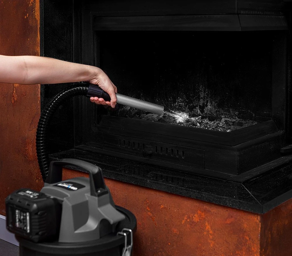 Graphite Dulkių siurblys „Energy+“ 18 V ličio jonų pelenų siurblys, 15 l bakas, be akumuliatoriaus