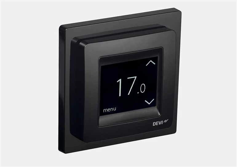 Danfoss Termostatas Devi Devireg, Touch, juoda