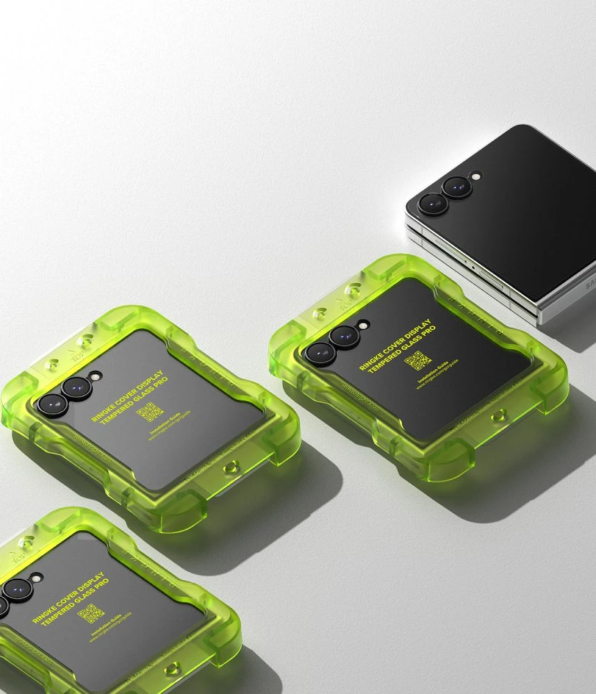 GRŪDINTAS STIKLAS RINGKE COVER DISPLAY PRO 2-PACK GALAXY Z FLIP 8 CLEAR