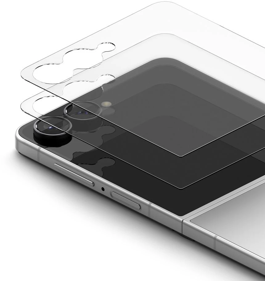 GRŪDINTAS STIKLAS RINGKE COVER DISPLAY PRO 2-PACK GALAXY Z FLIP 8 CLEAR