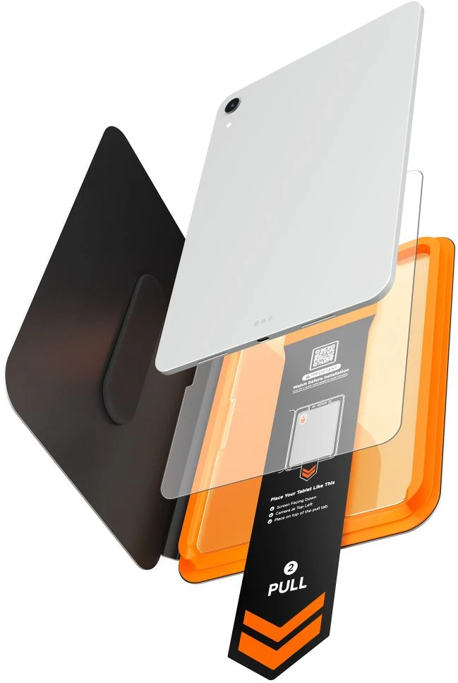 GRŪDINTAS STIKLAS SPIGEN ALM GLAS.TR T IPAD PRO 11” 5 / 6 / 2024-2025 SKAIDRUS