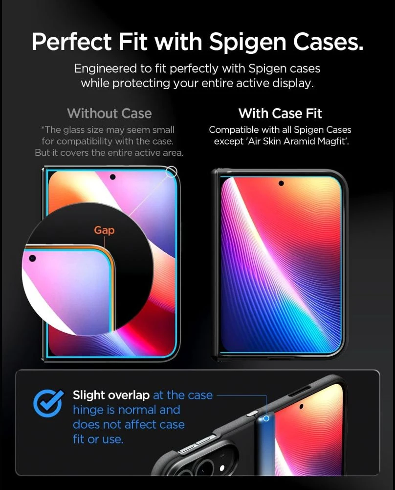 GRŪDINTAS STIKLAS Spigen GLAS.TR EZ FIT PRO HD AC 2-PACK IPHONE DUO CLEAR
