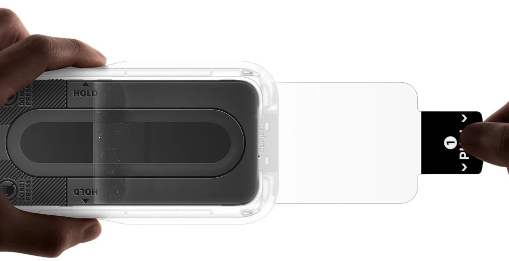 GRŪDINTAS STIKLAS Spigen GLAS.TR EZ FIT PRO AC HD 2-PACK NOTHING PHONE 4A SKAIDRUS