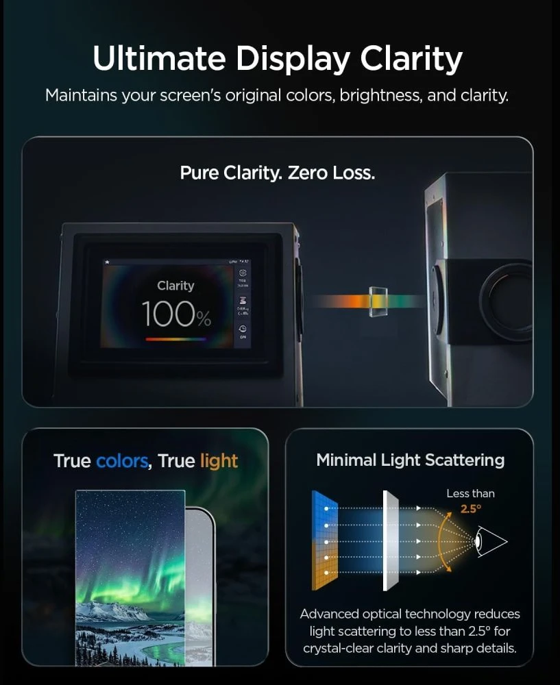 GRŪDINTAS STIKLAS Spigen GLAS.TR EZ FIT PRO HD AC 2-PACK IPHONE DUO CLEAR