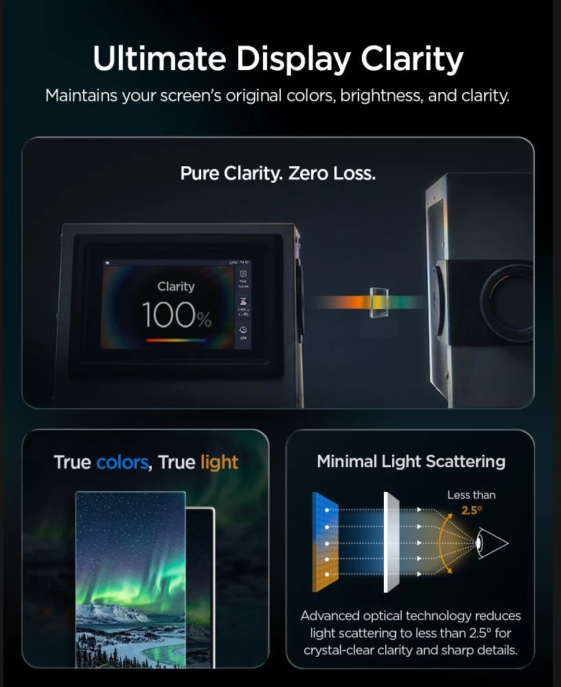 GRŪDINTAS STIKLAS Spigen GLAS.TR EZ FIT PRO 2-PACK Samsung Galaxy Z FOLD 7 / 8 ULTRA PRIVACY