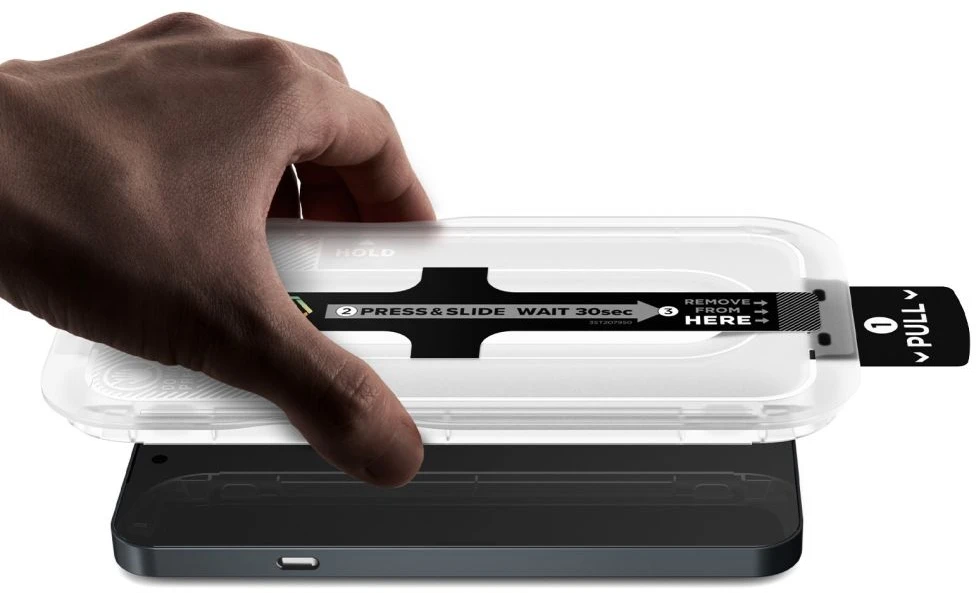 GRŪDINTAS STIKLAS Spigen GLAS.TR EZ FIT PRO AC HD 2-PACK NOTHING PHONE 4A SKAIDRUS