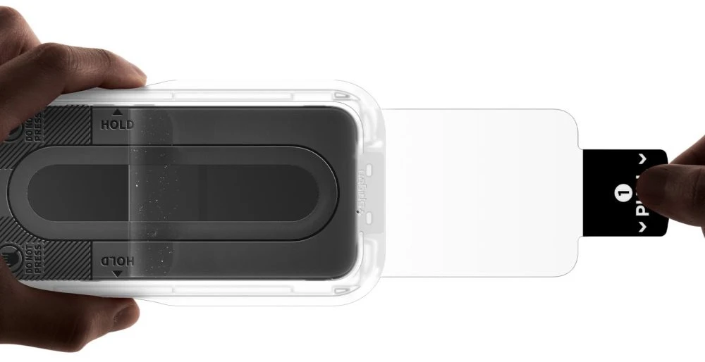 GRŪDINTAS STIKLAS Spigen GLAS.TR EZ FIT PRO AC HD 2-PACK NOTHING PHONE 4A PRO CLEAR
