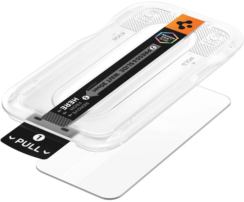 GRŪDINTAS STIKLAS Spigen GLAS.TR EZ FIT PRO AC 2-PACK GOOGLE PIXEL 11 PRO XL SKAIDRUS
