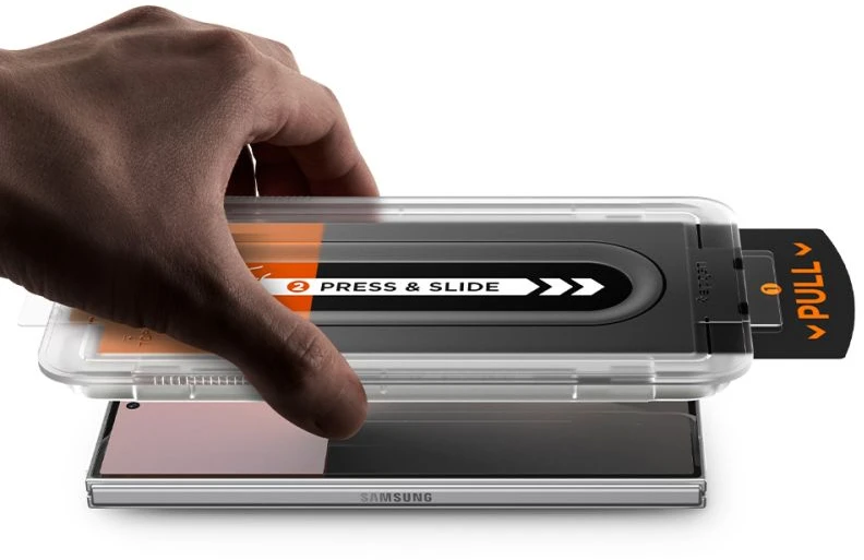 GRŪDINTAS STIKLAS Spigen GLAS.TR EZ FIT PRO 2-PACK Samsung Galaxy Z FOLD 7 / 8 ULTRA PRIVACY