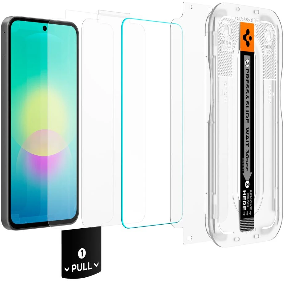 GRŪDINTAS STIKLAS SPIGEN GLAS.TR EZ FIT PRO 2-PACK SAMSUNG GALAXY A27 5G SKAIDRUS