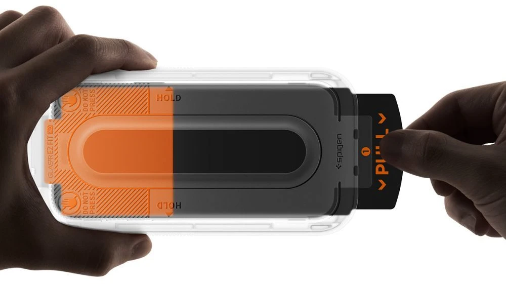 GRŪDINTAS STIKLAS Spigen GLAS.TR EZ FIT Pro HD AC 2-PACK iPhone 16 Pro / 17 / 17 Pro / 18 Pro SKAIDRUS