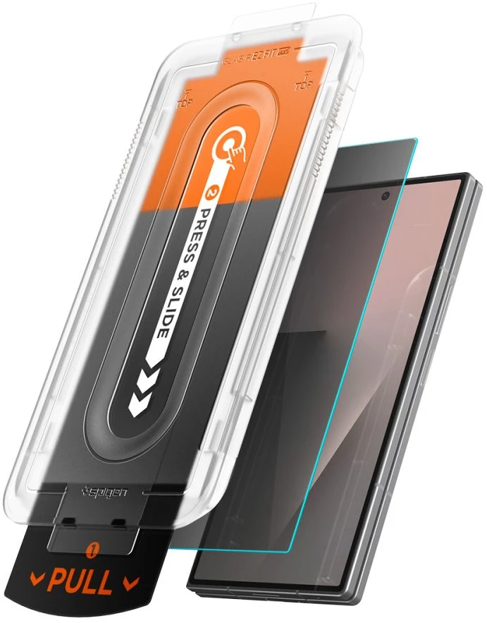 GRŪDINTAS STIKLAS Spigen GLAS.TR EZ FIT PRO 2-PACK Samsung Galaxy Z FOLD 7 / 8 ULTRA PRIVACY