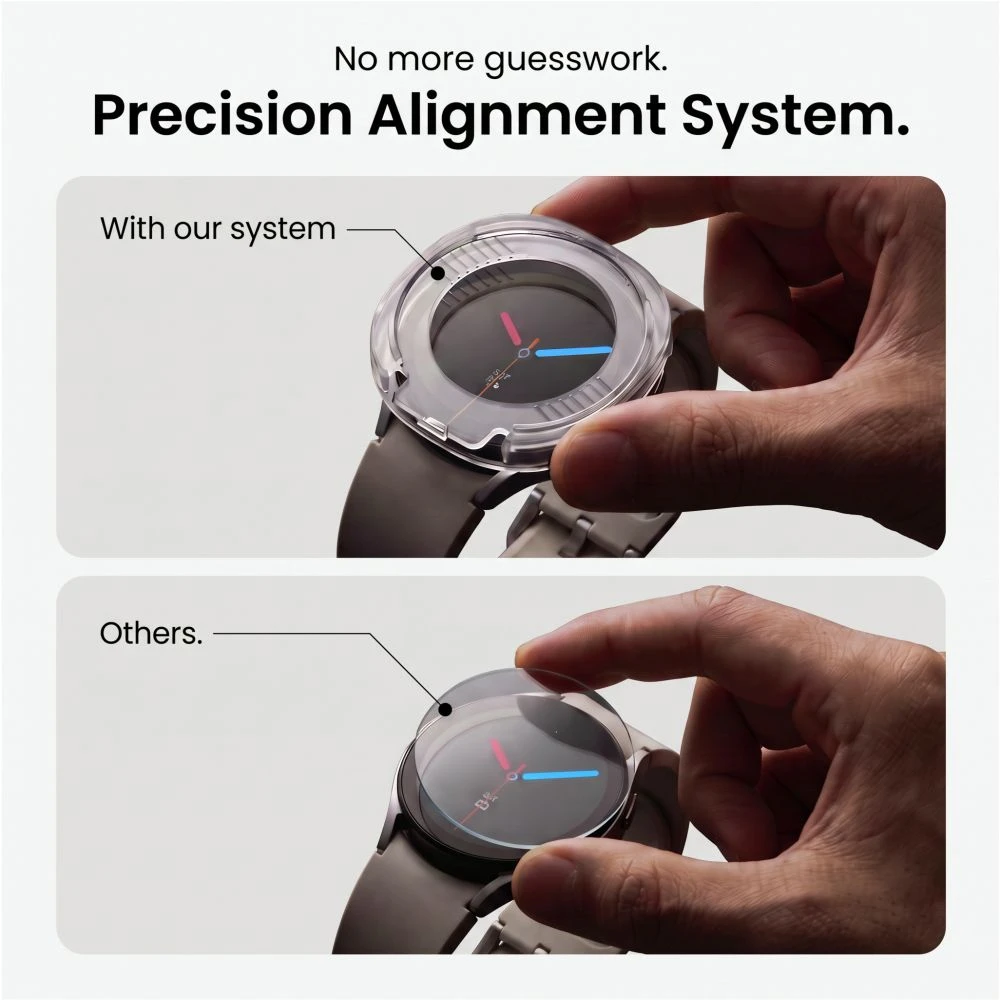 GRŪDINTAS STIKLAS Tech-Protect EASY SET+ 2-PACK SAMSUNG Samsung Galaxy WATCH ULTRA 2 2026 (47 MM) SKAIDRUS