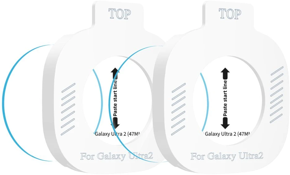 GRŪDINTAS STIKLAS Tech-Protect EASY SET+ 2-PACK SAMSUNG Samsung Galaxy WATCH ULTRA 2 2026 (47 MM) SKAIDRUS