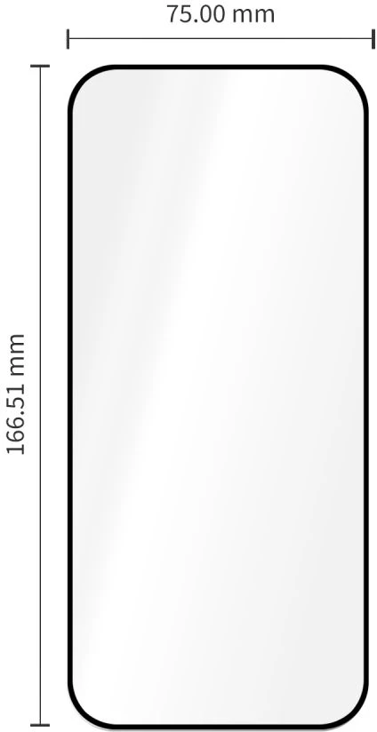GRŪDINTAS STIKLAS Tech-Protect GLASS FIT+ 2-PACK XIAOMI REDMI 17 4G / 5G Juodas