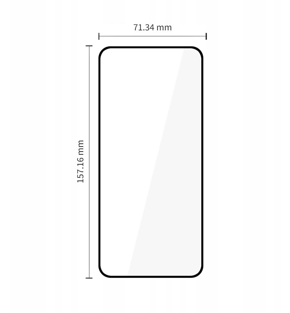 GRŪDINTAS STIKLAS Tech-Protect GLASS FIT+ 2-PACK MOTOROLA EDGE 70 5G Juodas