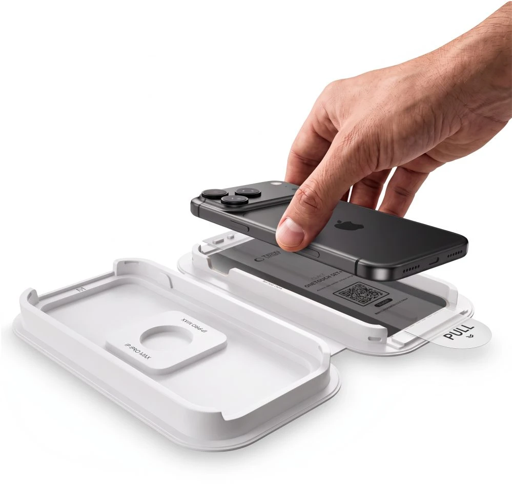 GRŪDINTAS STIKLAS Tech-Protect ONETOUCH SET+ 2-PACK iPhone 17 PRO MAX / 18 PRO MAX SKAIDRUS