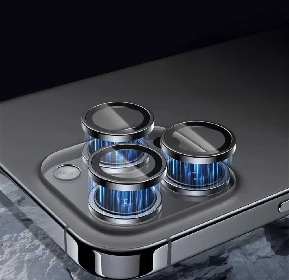 Grūdintas stiklas Tel Protect 3D Lens skirtas Samsung Galaxy S25 Ultra skaidrus (objektyvui 5 vnt)