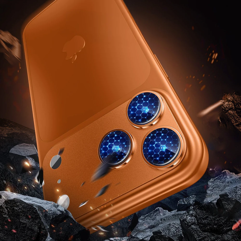 Grūdintas stiklas Tel Protect 95% AR+AF Full Metal Camera Protector į aparat skirtas Samsung Galaxy S26 Ultra sidabro (island)