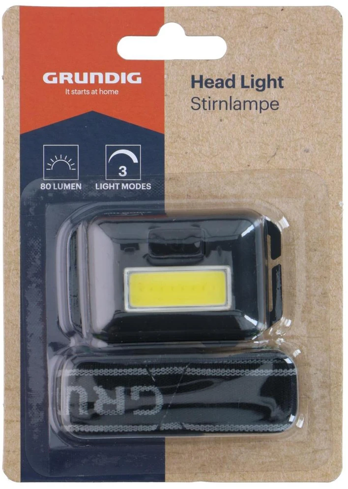 Turistinė LED galvos žibintuvėlis Grundig