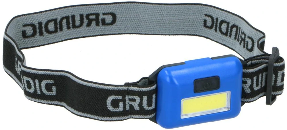 Grundig Turistinė LED COB priekinė lemputė mėlyna