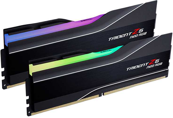 RAM G.Skill Trident Z5 Neo RGB F5-6400J3239F24GX2-TZ5NR atminties modulis 48 GB 2 x 24 GB DDR5 6400 MHz