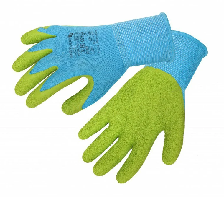 GTV ULLER latex coated pirštinės mėlynas/žalias (12 pairs/pack) 9