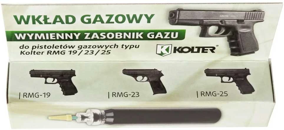 Guard Keičiamas OC dujų balionėlis RMG pistoletams (WKL)