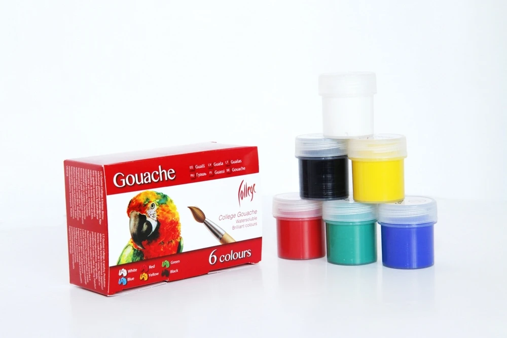 Guašas College, 6 spalvosx20ml